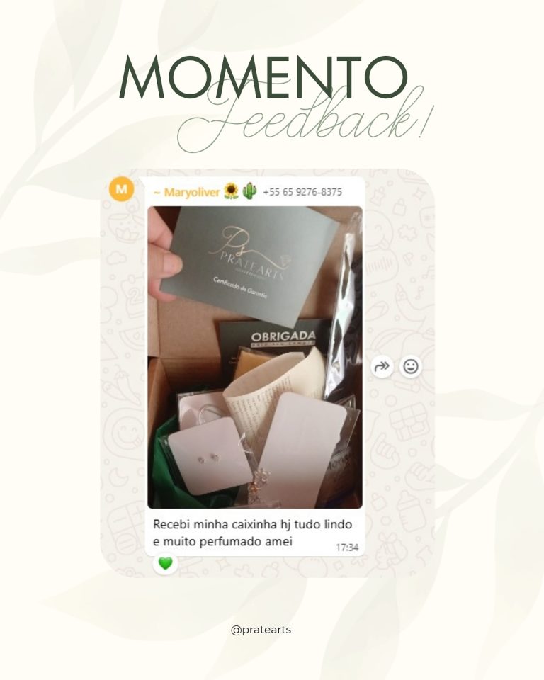 Quando o feedback é bom, dá vontade de mostrar pra todo mundo!🤩🤌🏼 (2)